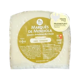Queso Marqués de Mendiola curado con romero