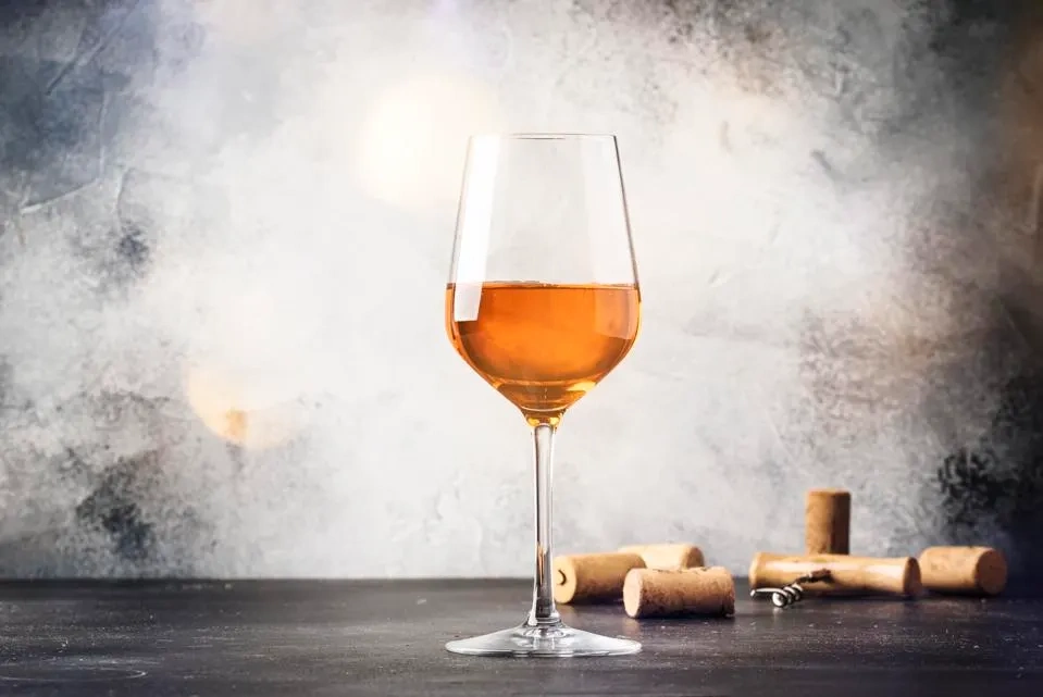 vino naranja