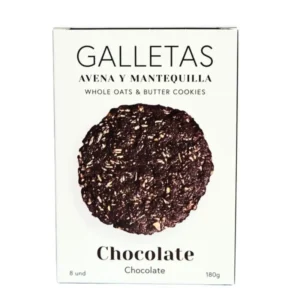 Galletas eco de avena y chocolate
