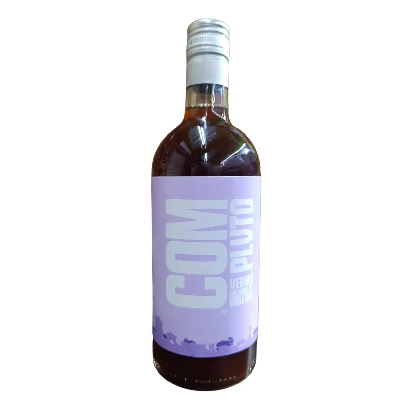 Vermú ahumado de caramelo violeta