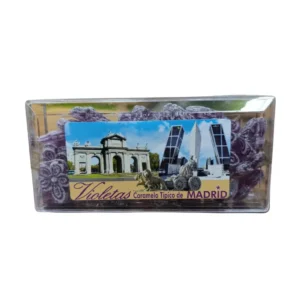 Caramelo de violeta caja de plástico