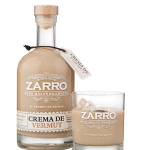botella de crema de licor