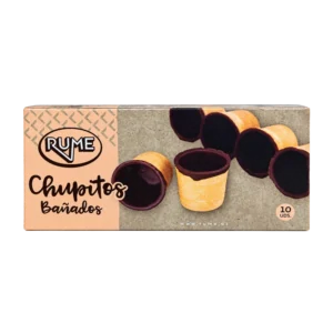Barquillos de chupitos bañados RUME