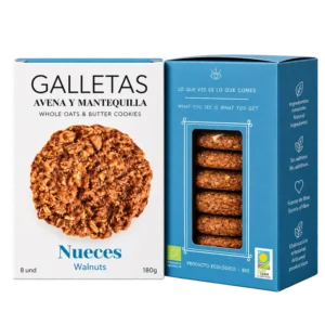 Galletas eco avena y nueces