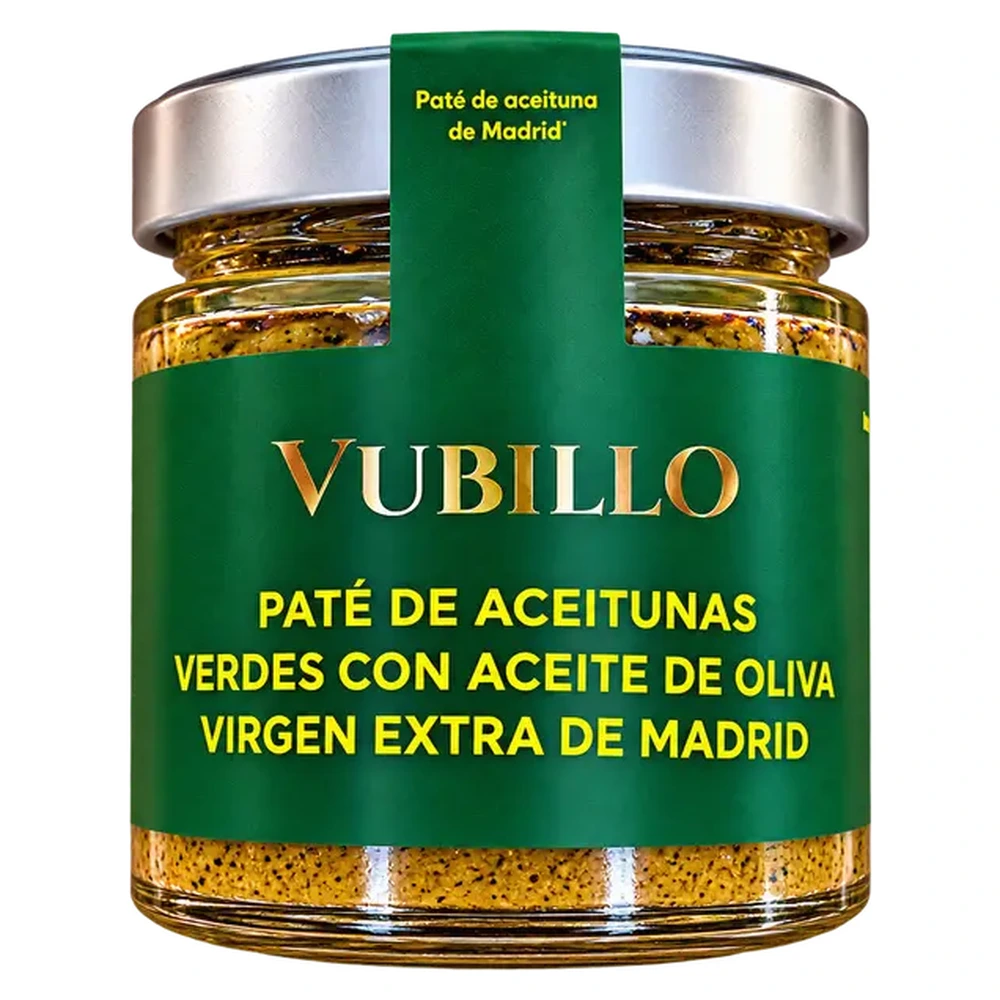 Paté de Aceitunas verdes con aceite de oliva Virgen Extra